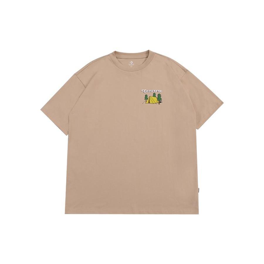 Converse Outdoor Graphic Tee Asia Sizing  Oat Milk  Men s 10025882-A03 XL