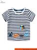Boys' Cartoon Print Pure Cotton Short Sleeve T-Shirt - 2026 Summer Korean Style