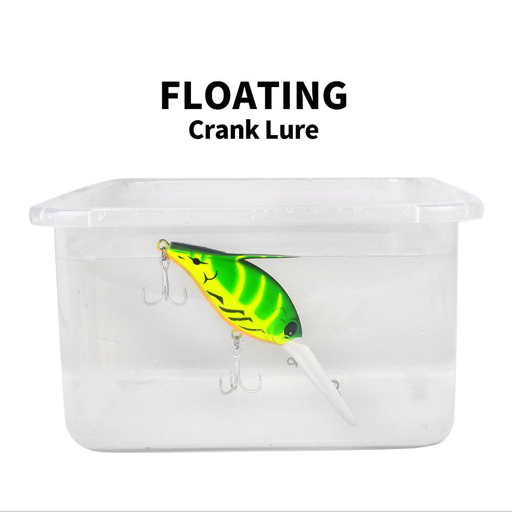 L'esca dura tipo Rocker Definitiva 12,5 cm/24,5 g con Amo #4 per la Pesca a Galleggiante