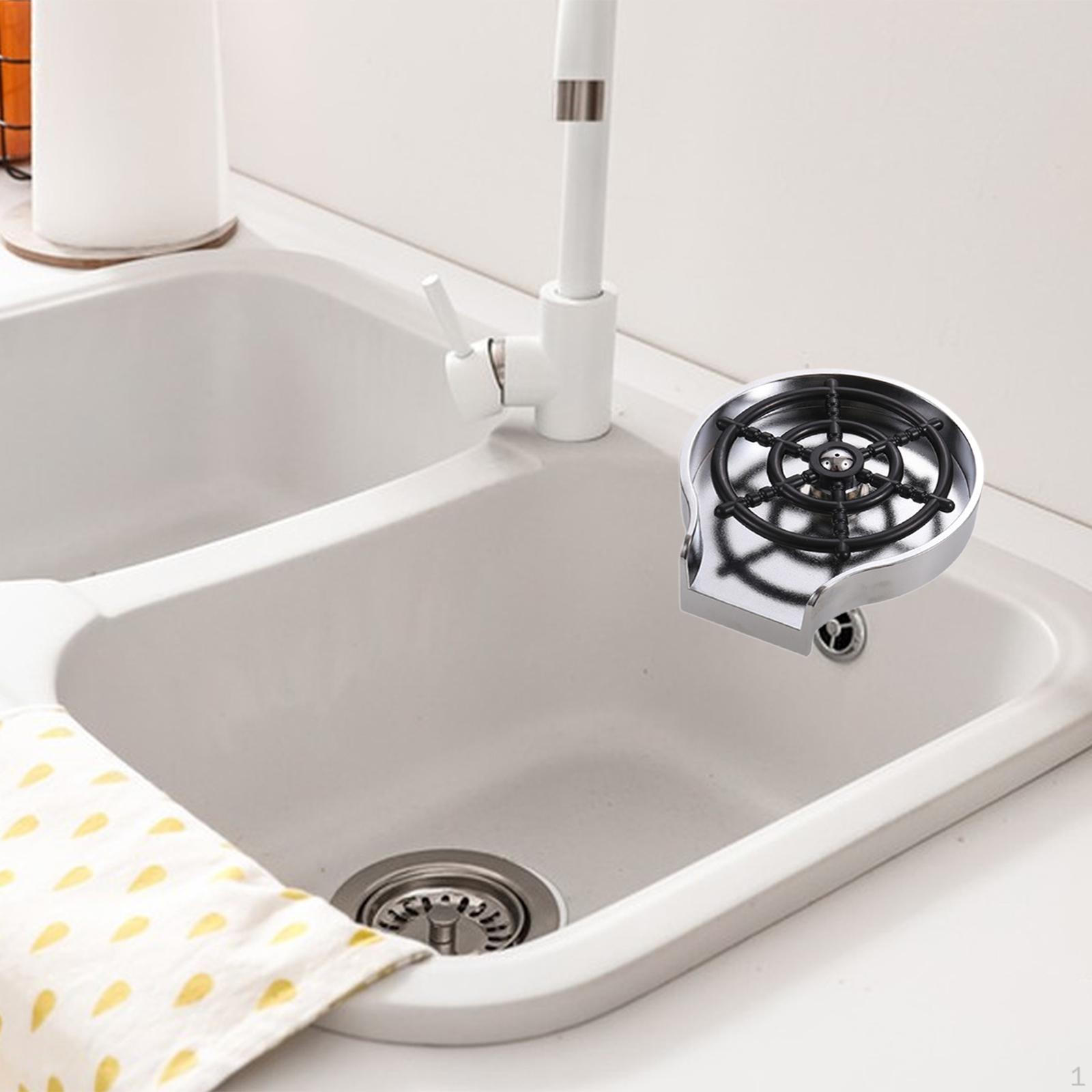 

Ополаскиватель стеклянных чашек для кухонной мойки, автоматический, моечная машина для чашек, очиститель для мытья бутылок с насадкой для раковины Argent