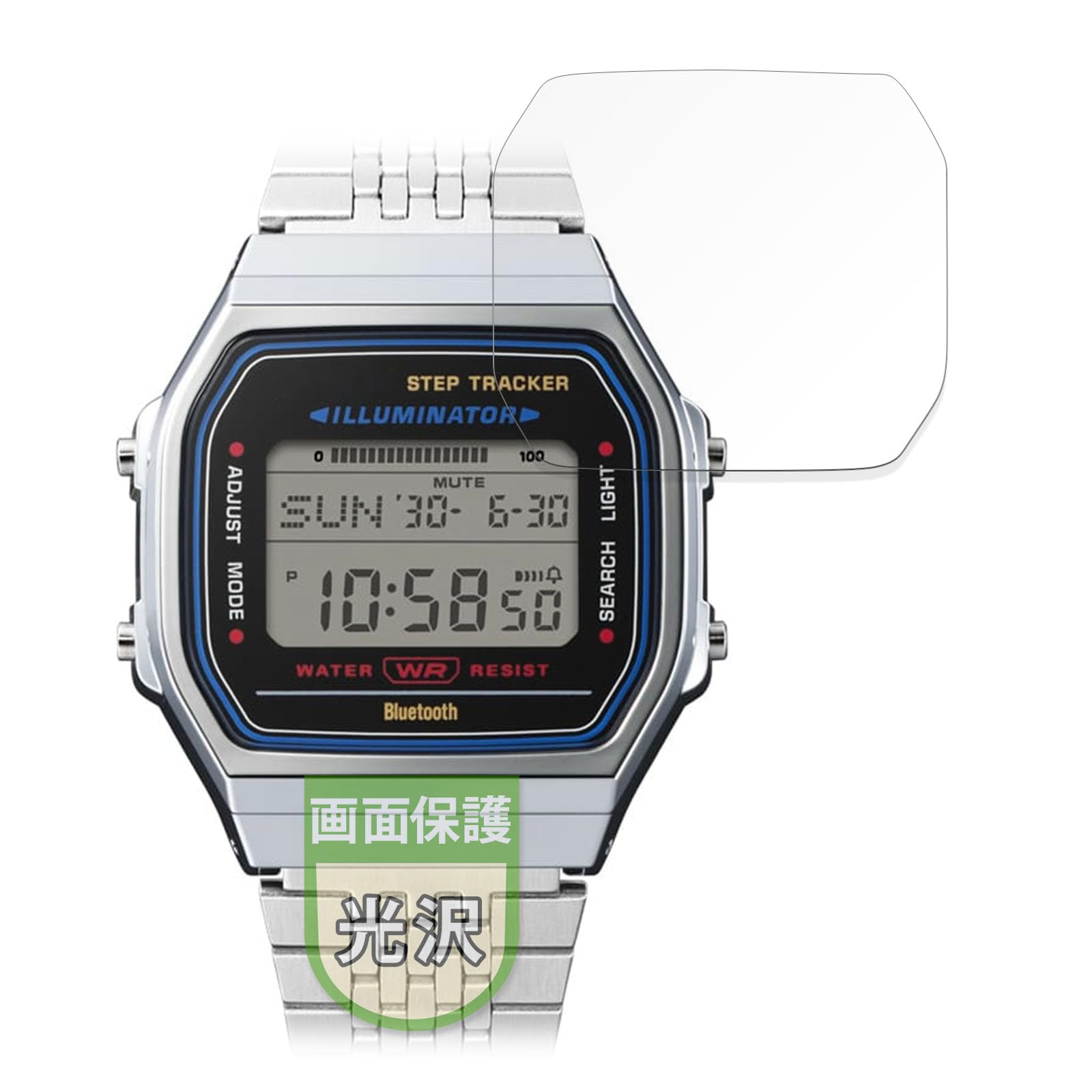 

Пленка MotoMoto CASIO Collection STANDARD ABL-100WE / ABL-100WEG Защитная пленка Сверхпрозрачная и красивая Сделано в Японии