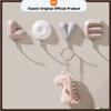 Xiaomi 4PCS/Pack Love Letters Shape Hooks Self-adhesive Storage Hooks for Hanging Key Hats Clothes Towel Wall Decor Home Organizers450000