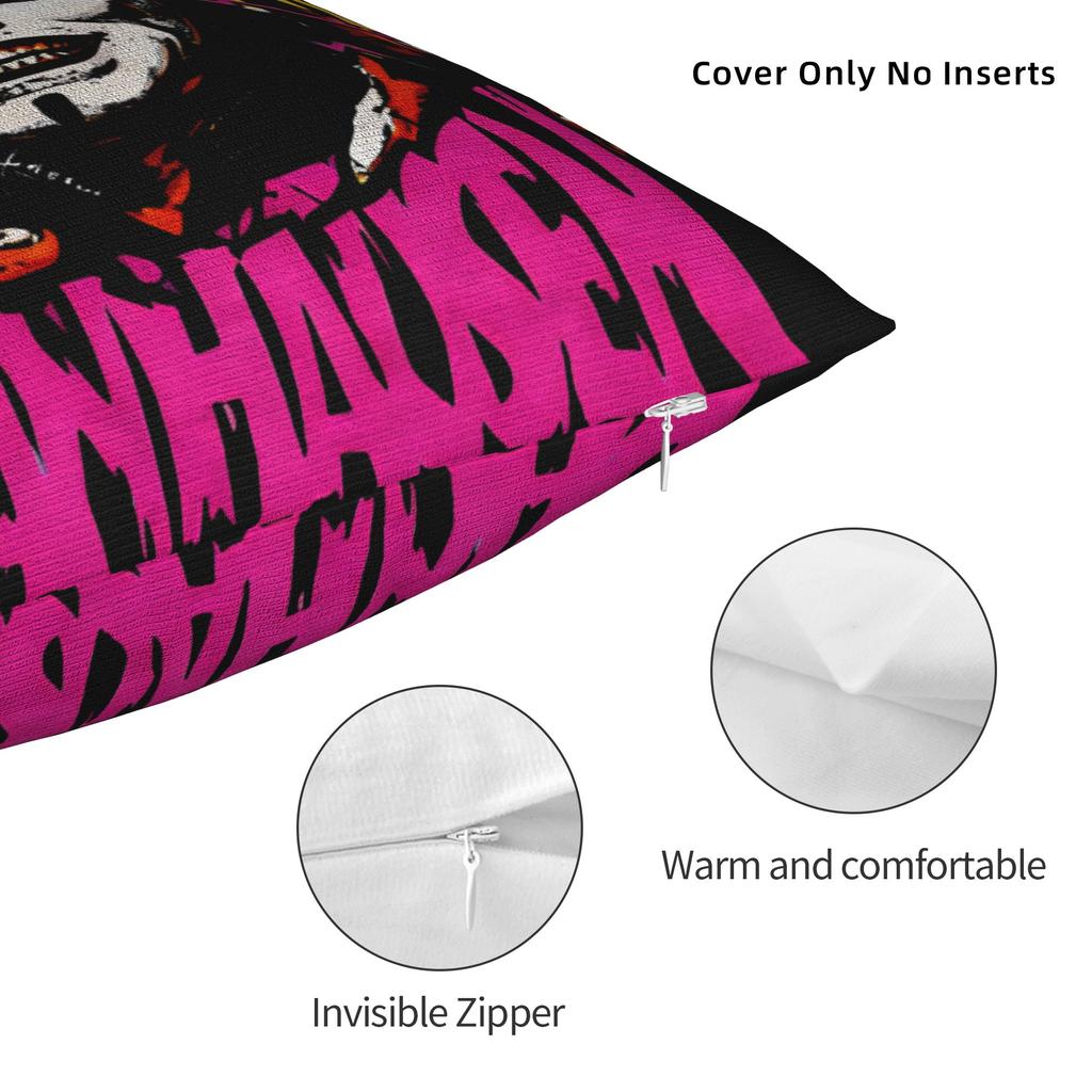 Danhausen Cursed 2026 Pillowcase Polyester Cushion Cover Decoration Throw Pillow Case Cover Living Room Zipper 40*40cm