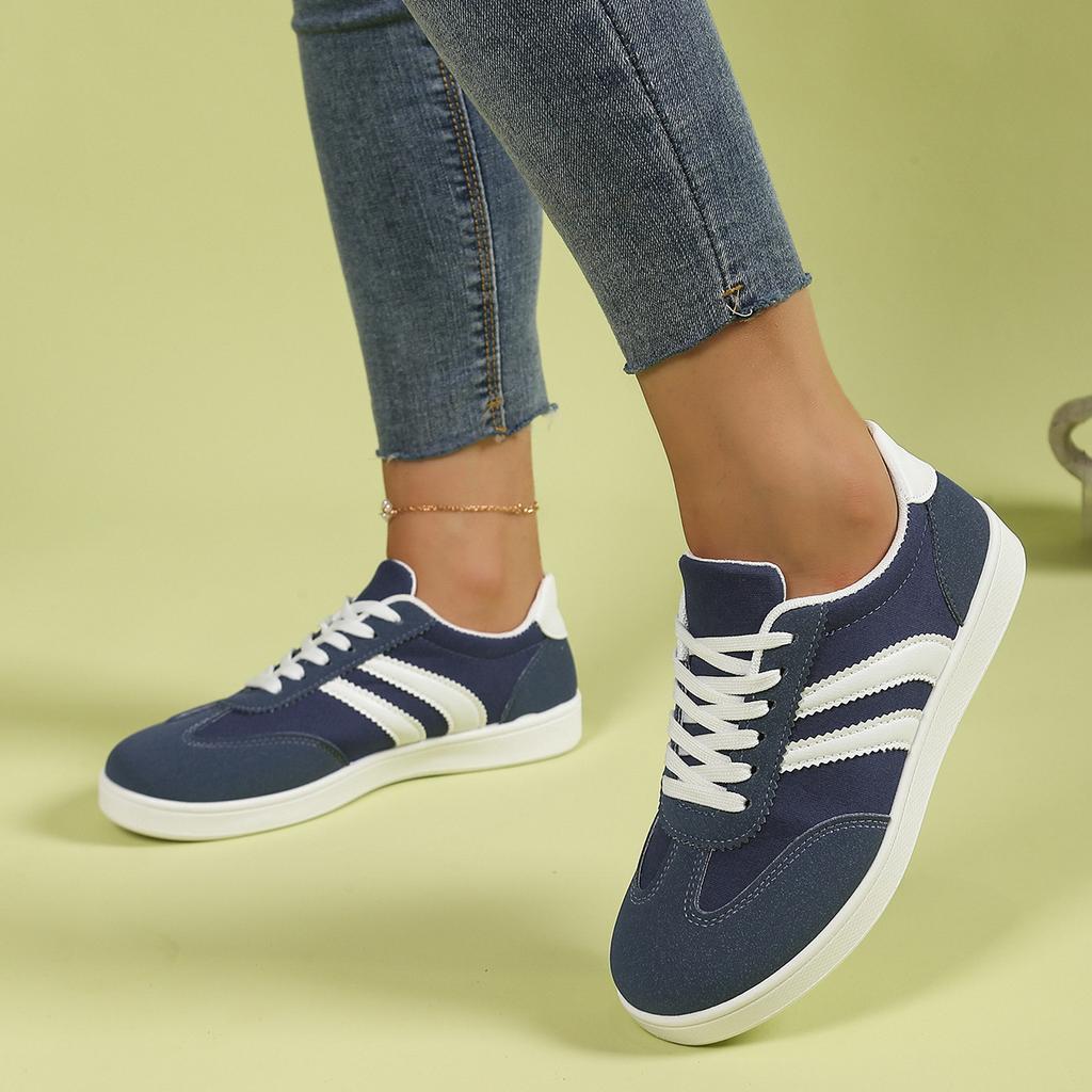 Sneakers For Women Classic Laced Vulcanize Shoes Fashion Outdoor Casual Shoes Training Shoes Women Tennis Shoe Zapatillas Mujer