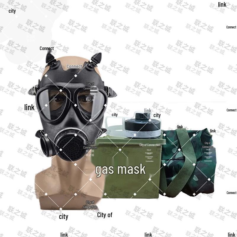 FNJ05 Natural Silicone Gas Mask 5-piece Set