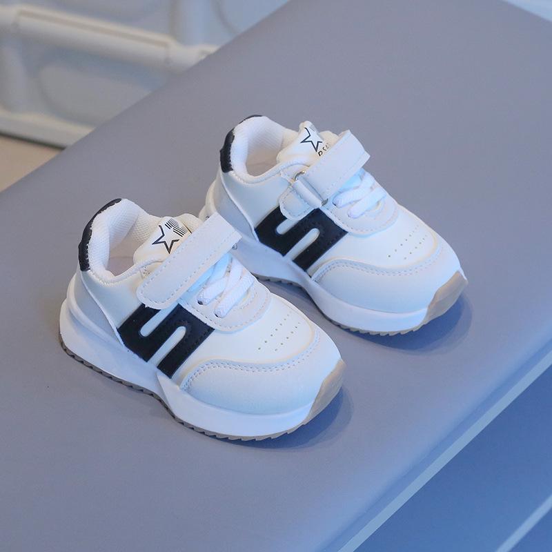 

2025 Spring and Autumn Children s Forrest Gump Shoes Men s and Children s Shoes Running Shoes Sports Shoes Leather Little White Shoes Simple Wind Shoe 21 yards-25 yards, please take 5 pairs.