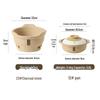 ZISIZ Ceramic Charcoal Hot Pot & Casserole