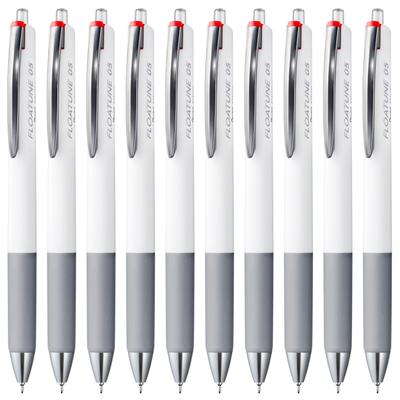 Pentel Flow Tune Kugelschreiber, Ölbasis, 0,5 mm, Rot, 10er-Set, BZN205-B