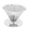 Stainless Steel Brew Drip Coffee Filter Funnel Cup Dripper Coffee Machine Accessories