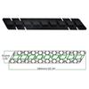 Bike Down Tube Frame Protector Bikes Chain Sticker Bicycles Frame Guard Scratch Protector Silicone Bicycles Chain Guard