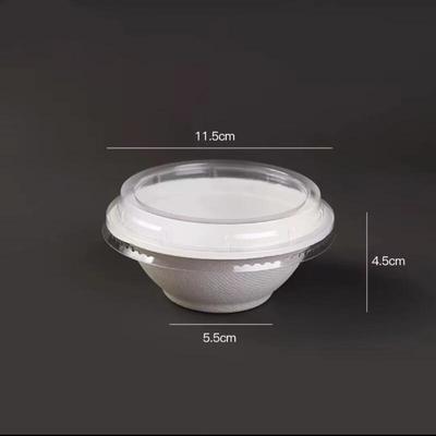KashiSmart Biodegradable Disposable Paper Bowls with Lids