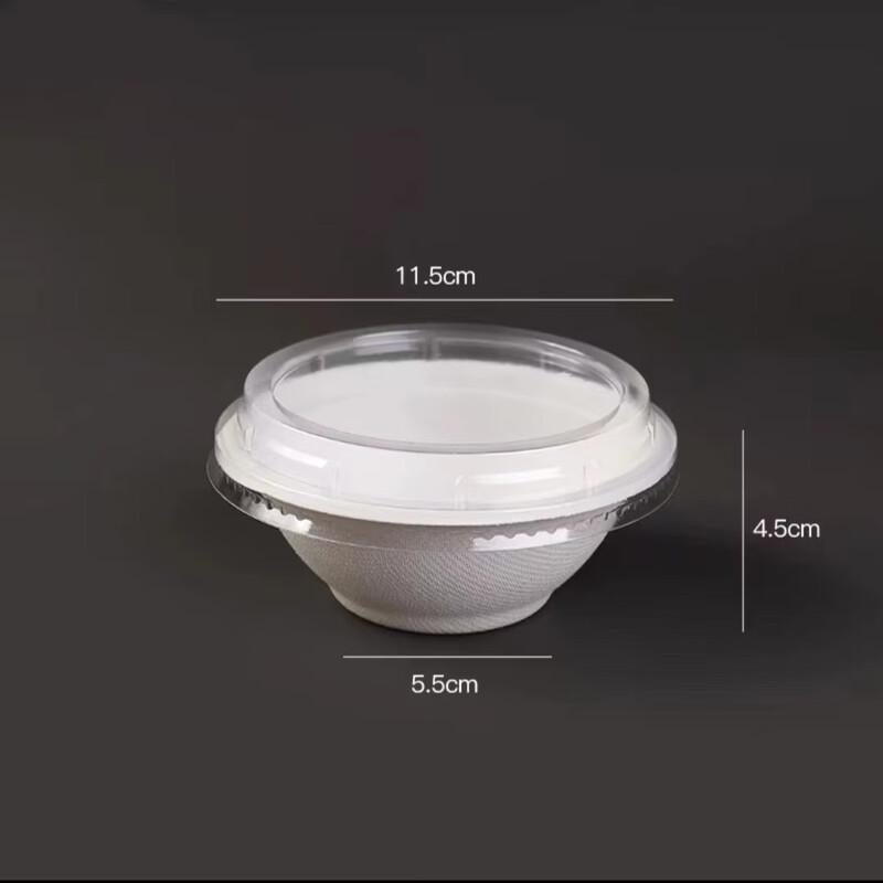 Biodegradable Disposable Paper Bowls with Lids