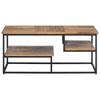 Coffee Table 90x50x39 Cm Recycled Solid Teak Wood