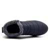 Fashion Snow Women's Boots Black Shoes Women Slip On Women Shoes Solid Ankle Boots Waterproof Couple Fur Botas Mujer Women Boots
