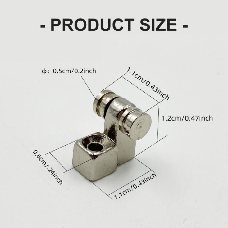 Gitarrensaitenhalter Saitenführung Saitenhalter für E-Gitarre mit Befestigungsschrauben Gitarrenzubehör Langlebig