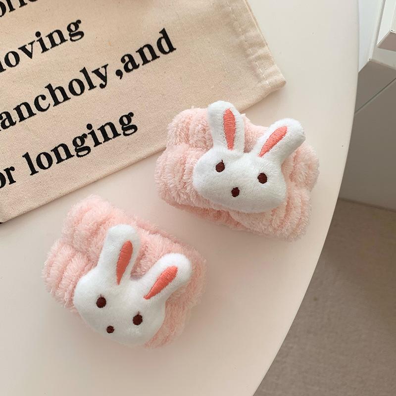 2PCS Reusable Spa Wrist Washband Soft Microfiber Towel Wristbands For Washing Face Women Girl Yoga Running Sport Wrist Sweatband