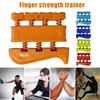 Grip Strength Trainer Finger Exerciser Musicians Climbers Portable Grip Trainer Hand Strengthener with Multiple Weight Options