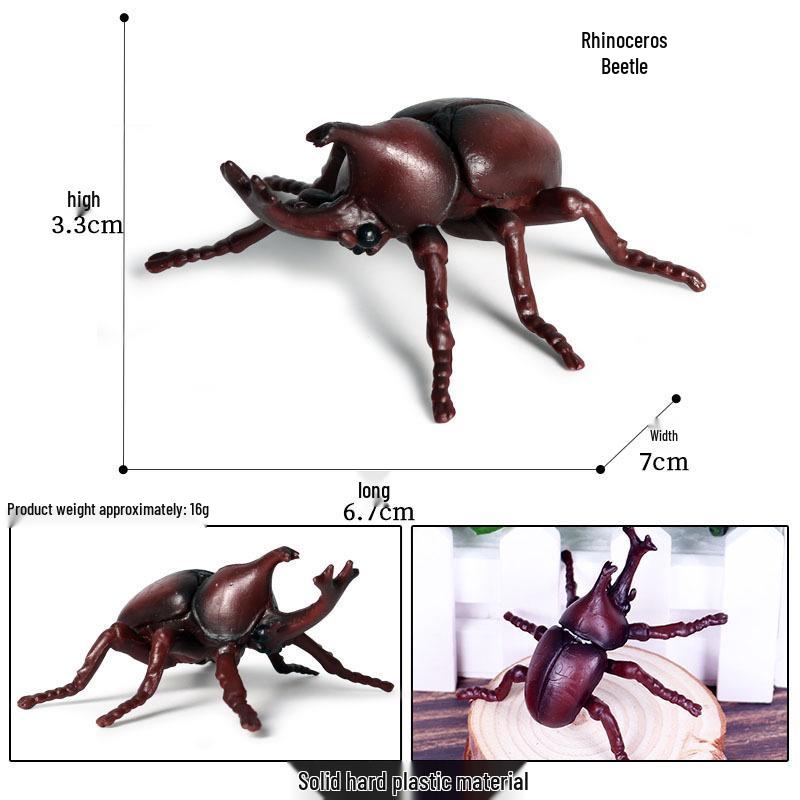 Children s Cognitive Animal Insect Model Toys: Butterfly, Bee, Beetle, Halloween Ornaments
