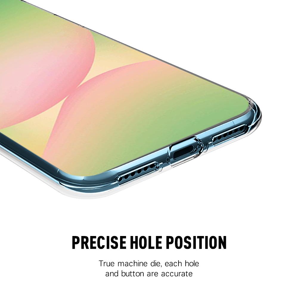 360 Full Body PC+TPU Claer Phone Cases For Samsung A56 A36 A16 A26 A55 A25 A35 A15 A54 A34 Anti-Scratch Screen Protector Cover