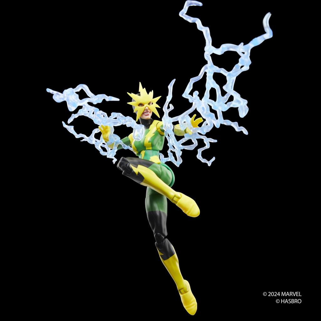 Marvel Legends Series Electro Retro Comics Collectibles Scale Action Figure (Francine Frye) 6-Inch
