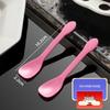 Disposable Thickened Plastic Spoon for Dessert, Ice Cream, Popsicle, Jelly, Pudding, Fruit, & Salad
