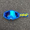 Occhiali da sole da moto classici per fuoristrada all'aperto 100% per la guida, occhiali protettivi per casco resistenti al vento e alla sabbia, equipaggiamento fresco per mountain bike