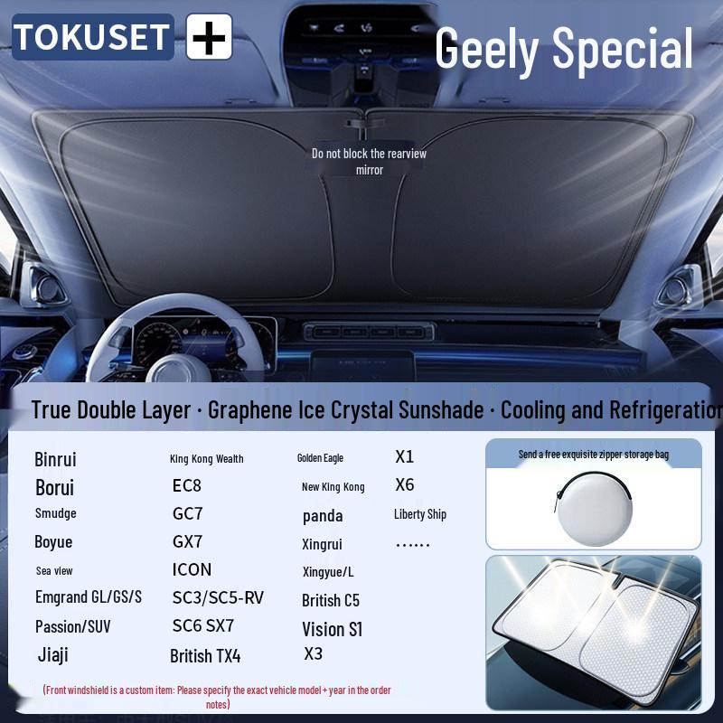 2025 Car Windshield Sunshade Umbrella - Heat Insulation & Sun Protection
