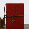 Lace-up Metal Pendant Blank Page Smooth Writing Diary