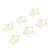 100pcs Star Moon Paper Clips Prevent Rust Skid Resistance Cute Paperclips for   Daily Use School