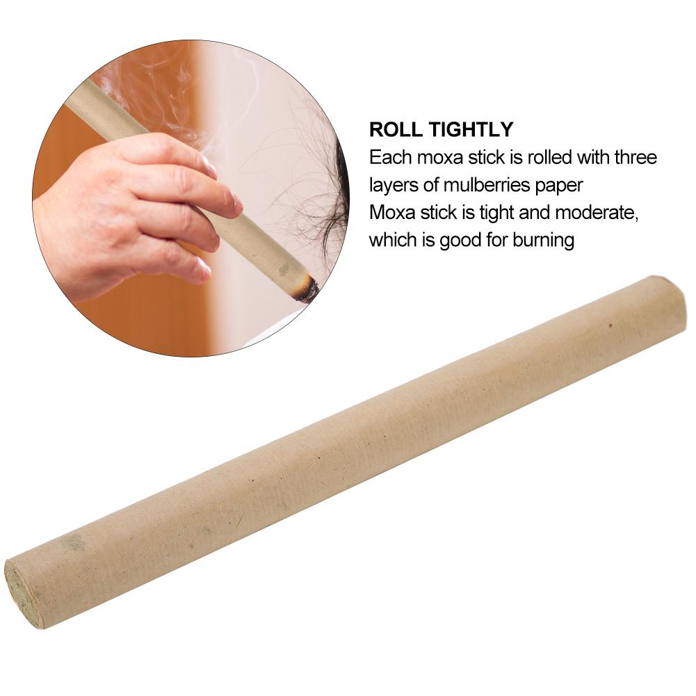 10 Stück Haushalts-Moxa-Rollen, Akupunktur-Therapie, Muskelentspannung, Moxibustion, Moxa-Stick
