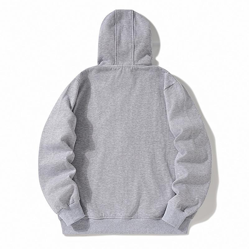 Унісекс Класичний Дизайн Повсякденна Флісова Худі на Блискавці з Капюшоном Pioneer