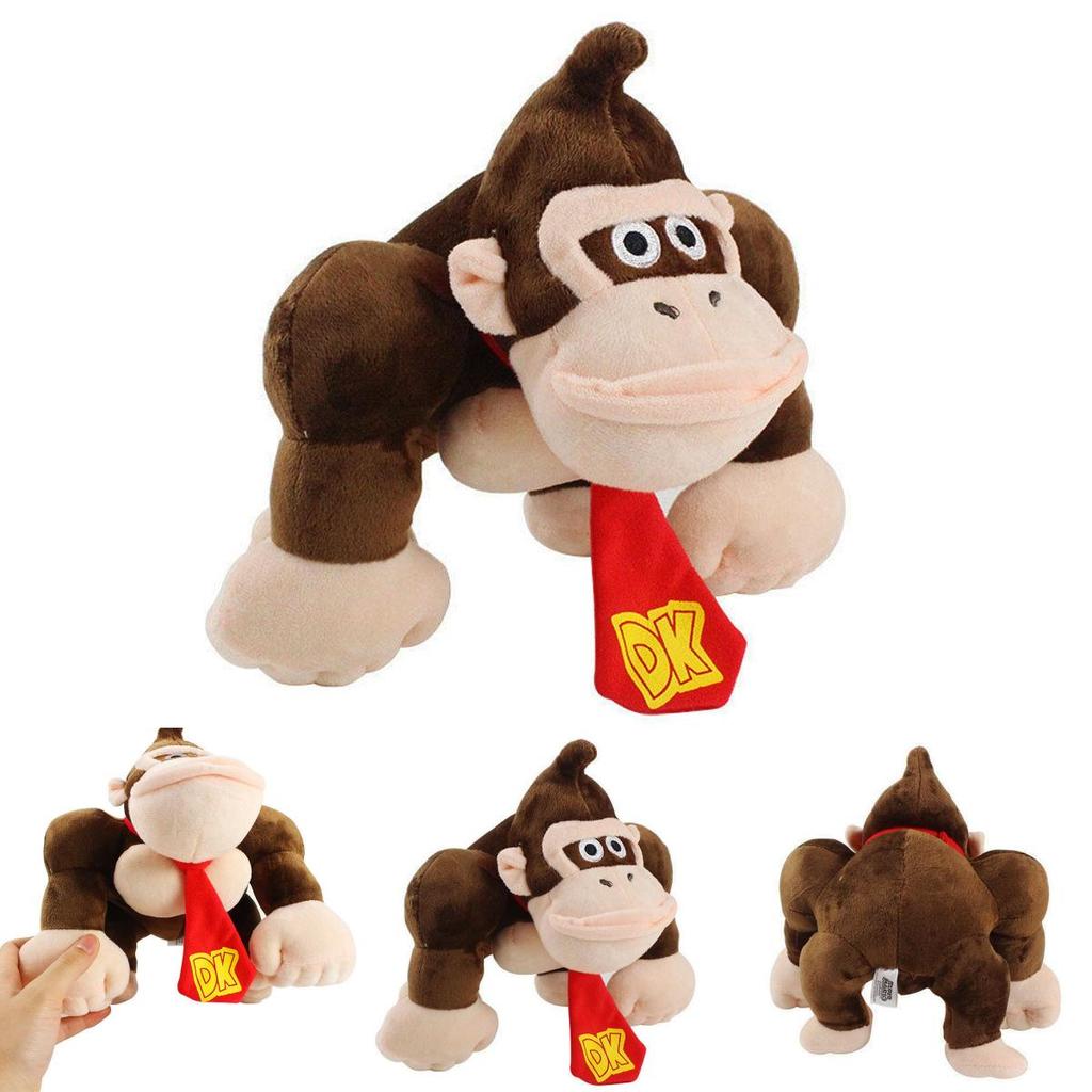 98inch Donkey Kong Super Mario Bros Plush Toy Soft Stuffed Animal Doll Kid Gift