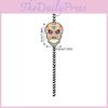 The Day Of Dead Party Decorations With Skull Paper Straws For Event Decor