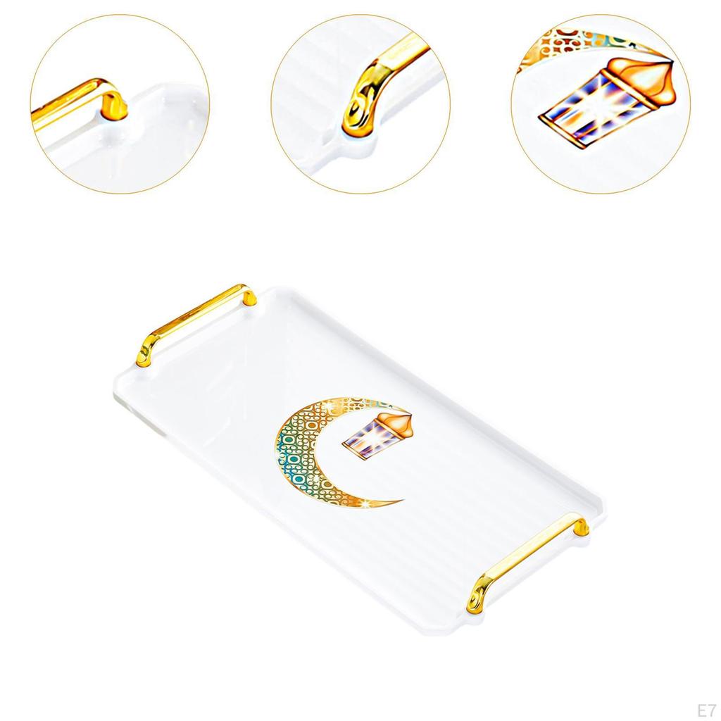 Decorative Serving Platter, Versatile Tray for Home And Restaurant