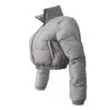 Women's Autumn-Winter Short Cotton Jacket - European American Style Outerwear
