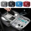 Car Logo Travel Cable Digital Electronic Storage Bag For Octavia MK2 MK 2 3 A5 A7 A8 Fabia Karoq Superb Rapid Kamiq Scala