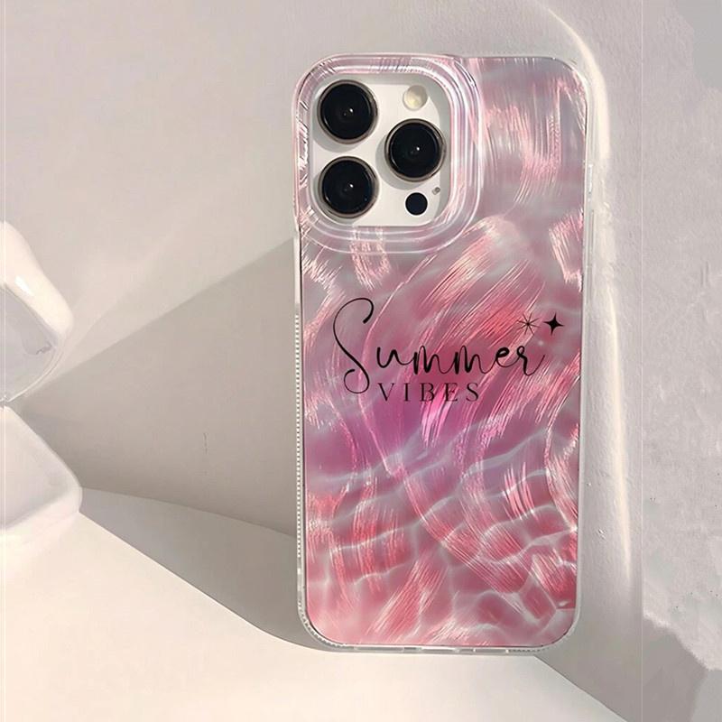 

Green Starfish Feather Texture Clear Phone Case for iPhone 17 16 15 14 13 12 11 16E Series Pro Max Plus Double Layer Protection iphone 16 E