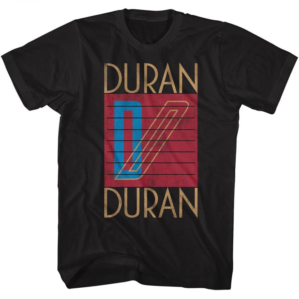 Duran Duran Band Logo Men T Shirt New Wave Pop Music Merch XL