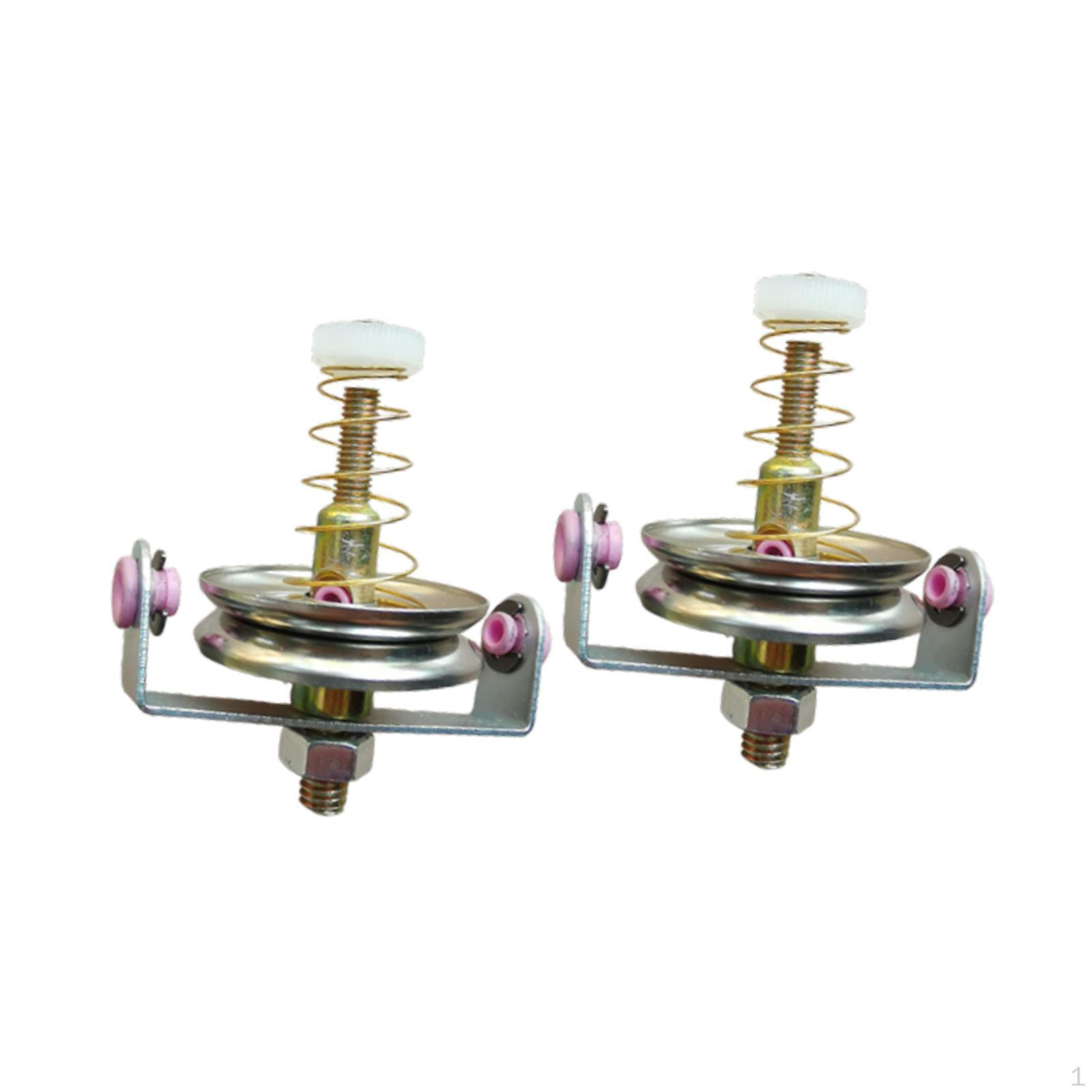 

2 шт. Натяжители для вязальных машин Запасная часть Компактный металлический Гладкий Регулируемый Натяжитель пряжи