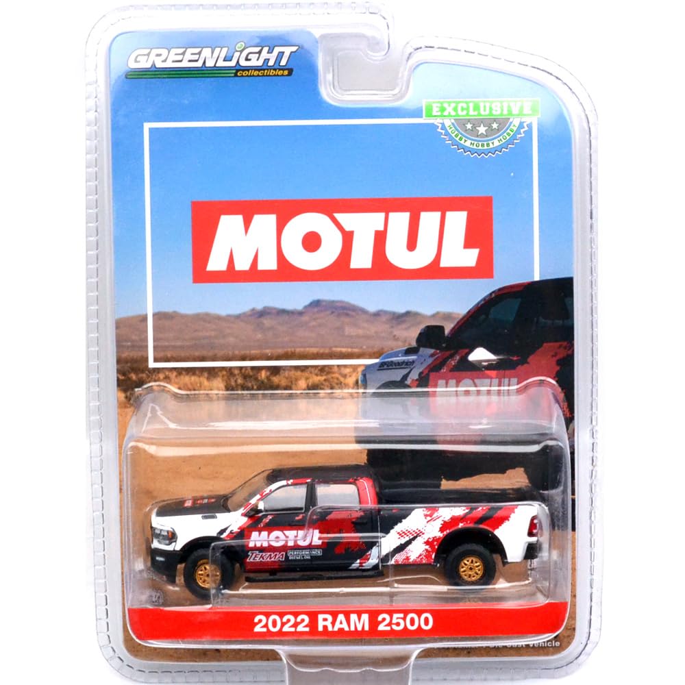 GREENLIGHT 1/64 Scale 2022 Ram 2500 - Motul зелёный