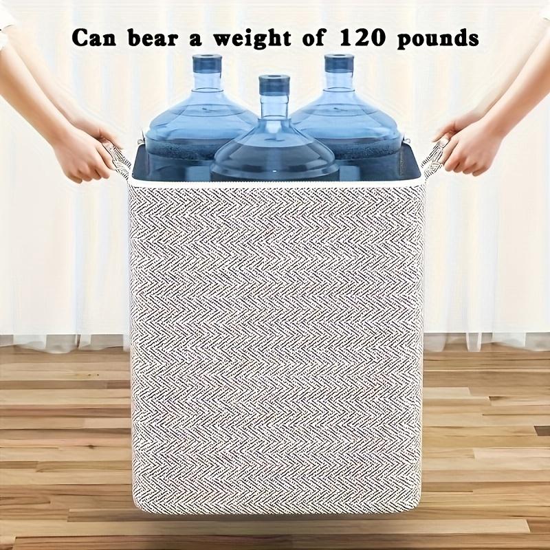 Spacious Waterproof Storage Box Cover - Durable Non-woven Fabric Organizer for Clothes, Blankets, and Other Items