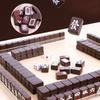 Portable Small Mahjong Set Mahjong Board Games For Adults Traditional Chinese Mahjong Tiles Outdoor Dormitory Travel Game