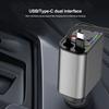 4IN1 Retractable Car Charger with Starlight Type-C Car Charger Adapter Car Phone Charger with Star Light For IOS Android Phones
