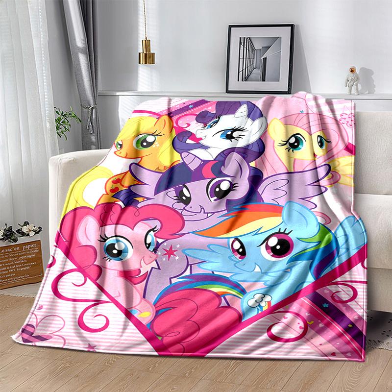 1pc My Little Pony s Throw Blanket, Soft & Cozy Home Decor for Couch, Bed .B094