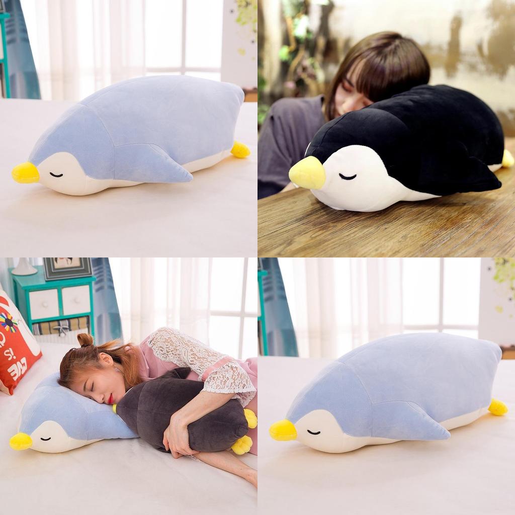 New Ocean Animal Plush Toy Adorable Soft Penguin Stuffed Pillow Perfect Birthday Gift