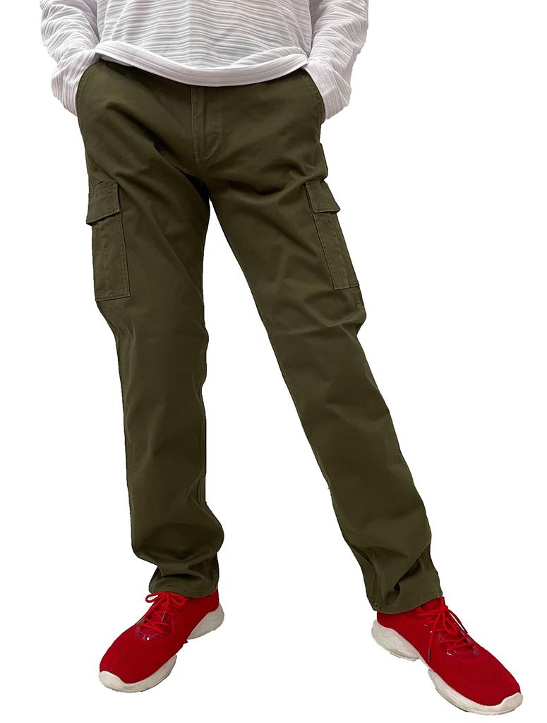 Outdoor Products Men's Slim Stretch Cargo Chino Pants