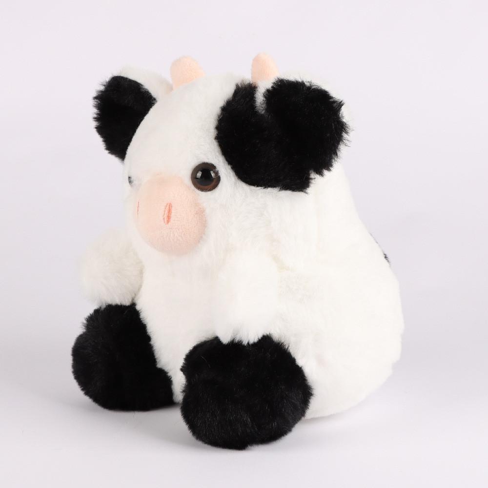 Cow Four Colour Plush Toy Stuffed Animal Doll Cartoon Decorations Kids Gift