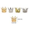 5 pezzi decorazioni per matrimoni mini corona cake topper strass piccola piccola tiara corona