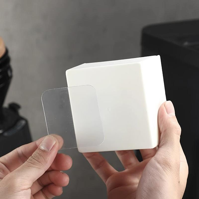 Coffee Filter Paper Holder Dustproof Moka Pot Filter Storage Box Coffee Dosing Ring Powder Bowl Wall Rack Espresso Accessories