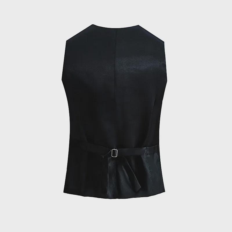 Pánská vesta s hustými flitry pro pódiová a taneční vystoupení - Evropský a americký styl